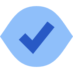 Iris Scan Confirm Icon from Sharp Flat Set