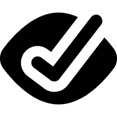 Iris Scan Confirm Icon from Core Solid Set