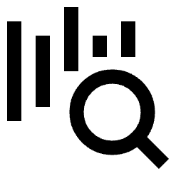 Sound Recognition Search Icon from Sharp Line Set