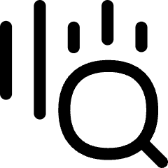 Sound Recognition Search Icon from Flex Line Set