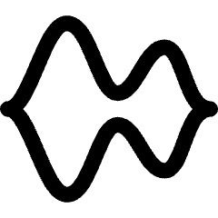 Sound Wave Voice Command Icon from Flex Line Set