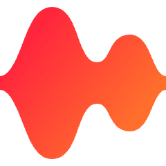 Sound Wave Voice Command Icon from Sharp Gradient Set
