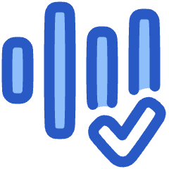 Voice Activation Check Validate Icon from Plump Duo Set