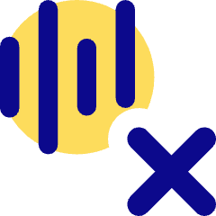 Voice Activation Delete Cross Icon from Core Pop Set