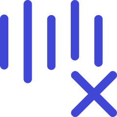 Voice Activation Delete Cross Icon from Flex Duo Set