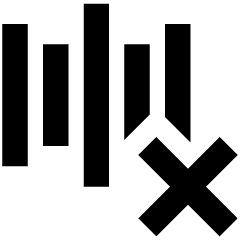 Voice Activation Delete Cross Icon from Sharp Remix Set