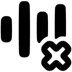 Voice Activation Delete Cross Icon from Plump Remix Set