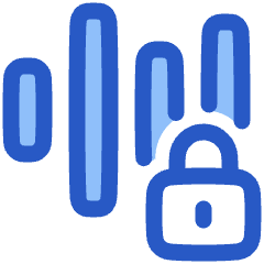 Voice Activation Lock Privacy Icon from Plump Duo Set