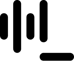 Voice Decrease Icon from Core Solid Set