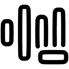 Voice Decrease Icon from Plump Line Set