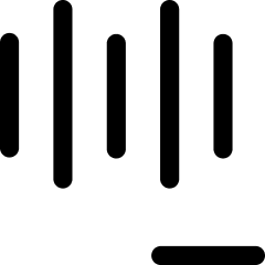 Voice Decrease Icon from Flex Line Set