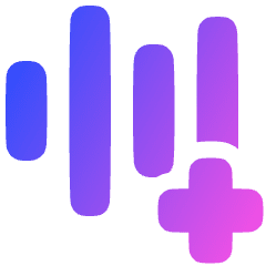 Voice Increase Icon from Plump Gradient Set