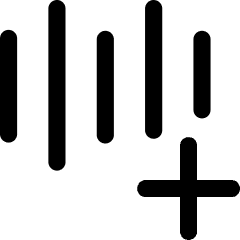 Voice Increase Icon from Flex Line Set