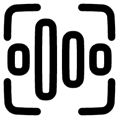 Voice Scan 2 Icon from Plump Line Set