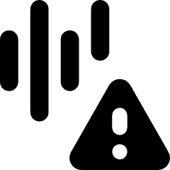 Voice Warning Icon from Core Solid Set