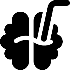 Creative Juice Brain 1 Icon from Ultimate Bold Set