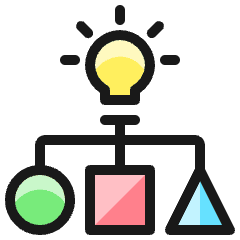 Idea Strategy Icon from Ultimate Colors Set