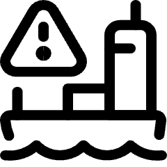 Deliver Issue Ship Icon from Ultimate Regular Set