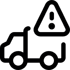 Deliver Issue Truck Icon from Ultimate Regular Set