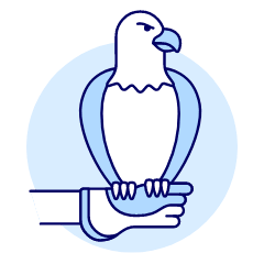 Eagle Gauntlet 1 Illustration from UX Duotone Set