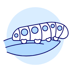 Carterpillar Illustration from UX Duotone Set