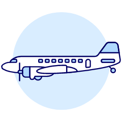 Air Force Plane 1 Illustration from UX Duotone Set