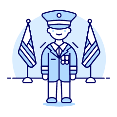 General Honor 1 Illustration from UX Duotone Set