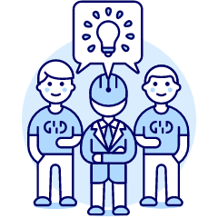 Human Ai Teamwork 1 Illustration from UX Duotone Set