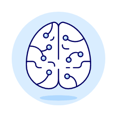 Cyborg Brain 2 Illustration from UX Duotone Set