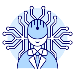 Busines Ai Illustration from UX Duotone Set