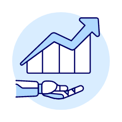 Growth Rate Ai 2 Illustration from UX Duotone Set