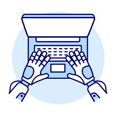 Coding Ai 1 Illustration from UX Duotone Set