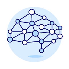 Neural Network 1 Illustration from UX Duotone Set