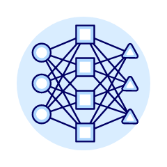 Neural Network 2 Illustration from UX Duotone Set