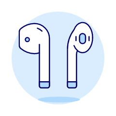 Airpod Bluetooth 2 Illustration from UX Duotone Set