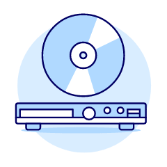 Cd Players 2 Illustration from UX Duotone Set