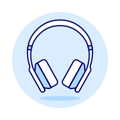 Headphones Wireless 1 Illustration from UX Duotone Set