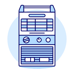 Jukebox Illustration from UX Duotone Set