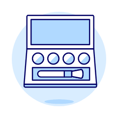 Makeup 3 Illustration from UX Duotone Set