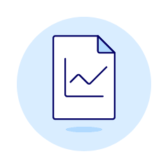Chart File Illustration from UX Duotone Set