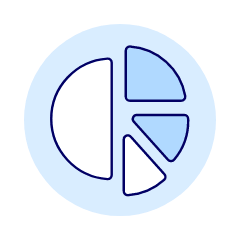 Pie Chart 1 Illustration from UX Duotone Set