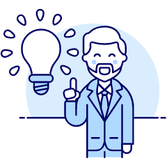 Boss Idea 1 Illustration from UX Duotone Set