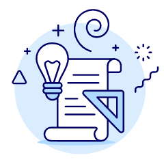 Idea Planning Illustration from UX Duotone Set