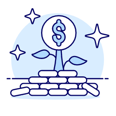 Money Plant Illustration from UX Duotone Set