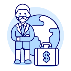 International Business 1 Illustration from UX Duotone Set