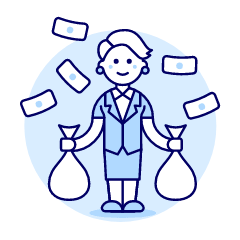 Wealthy Business 3 Illustration from UX Duotone Set