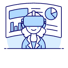 Vr Presentation 1 4 Illustration from UX Duotone Set