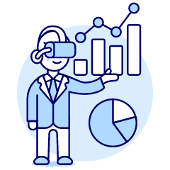 Vr Presentation 2 1 Illustration from UX Duotone Set