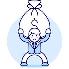 Carry Money Bag 1 Illustration from UX Duotone Set