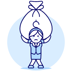 Carry Money Bag 4 Illustration from UX Duotone Set